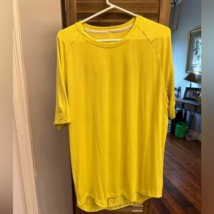 Lululemon quick dry workout shirt. XXL in used but great condition